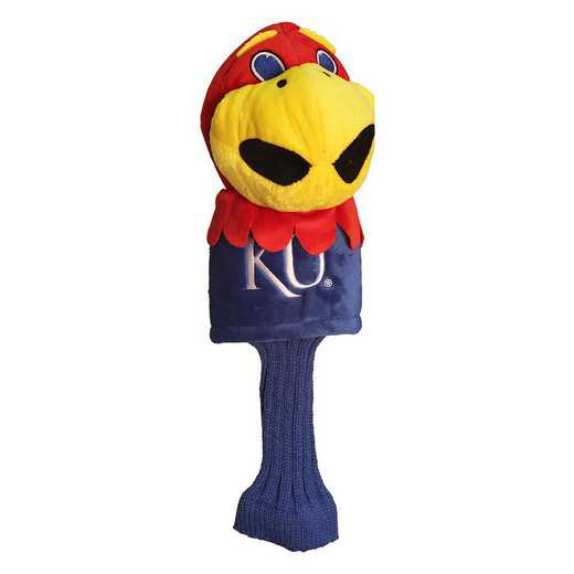 21713: Mascot Head Cover Kansas Jayhawks